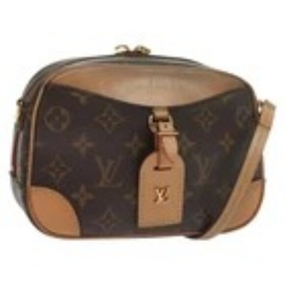 LOUIS VUITTON Monogram Deauville MINI Shoulder Bag M45528 LV Auth 138969 - Picture 1 of 16